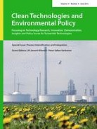 Clean Technologies and Environmental Policy